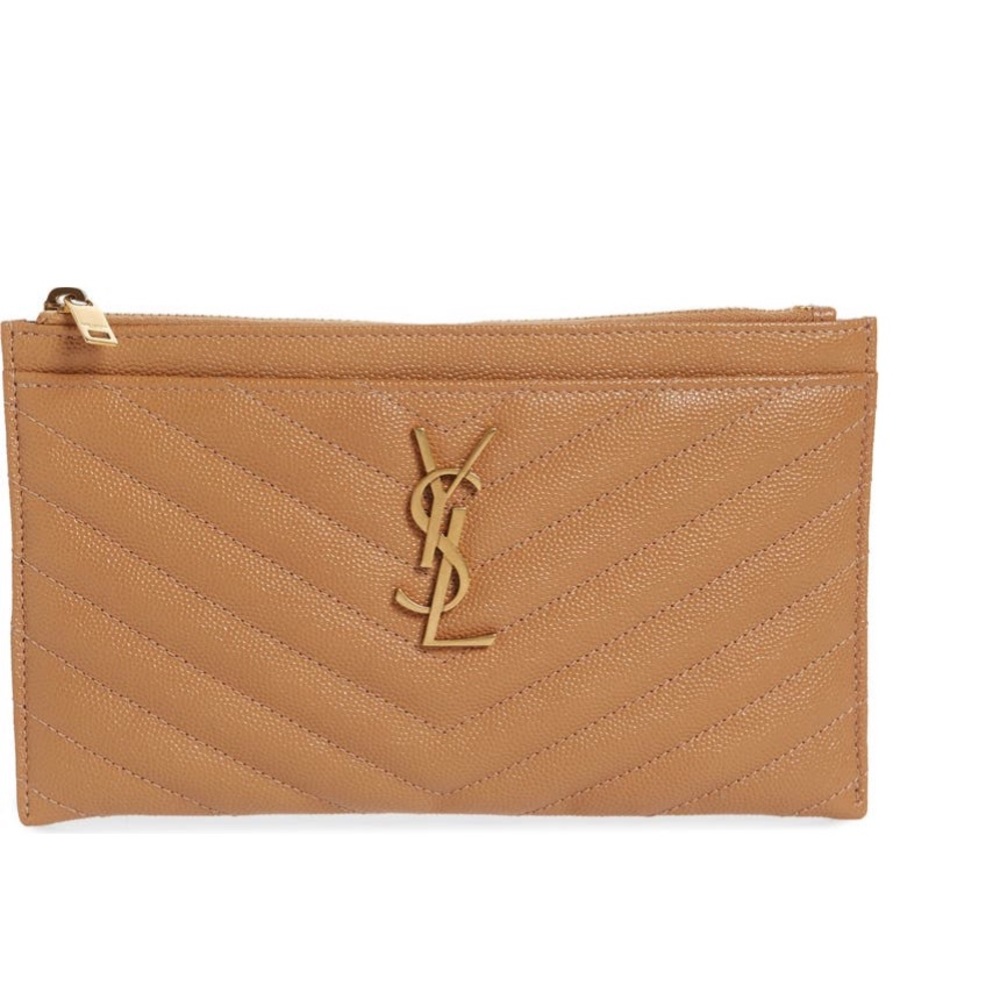 YSL Monogram Bill Pouch